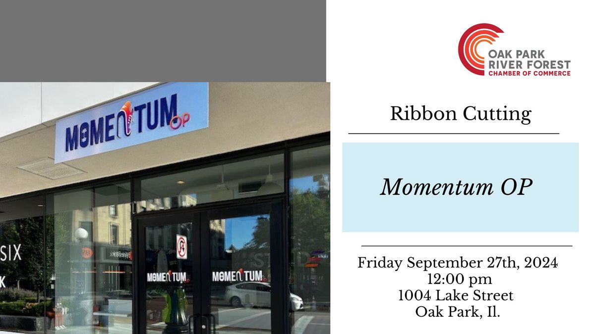 Ribbon Cutting - Momentum OP