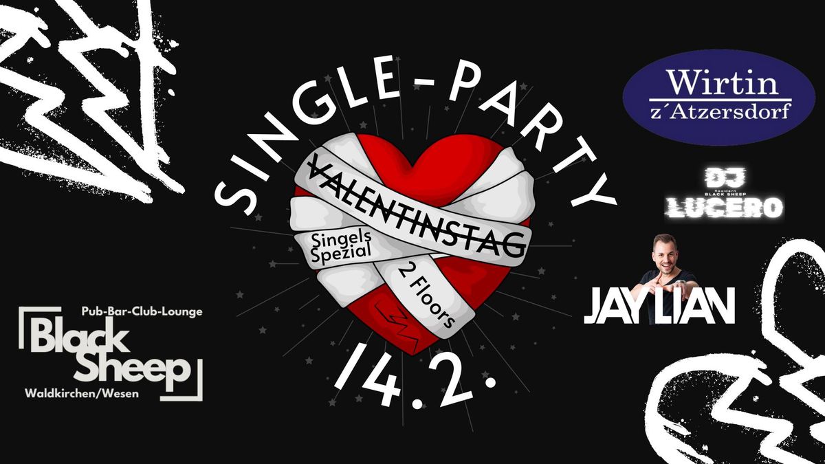 Single-Party Valentinstag