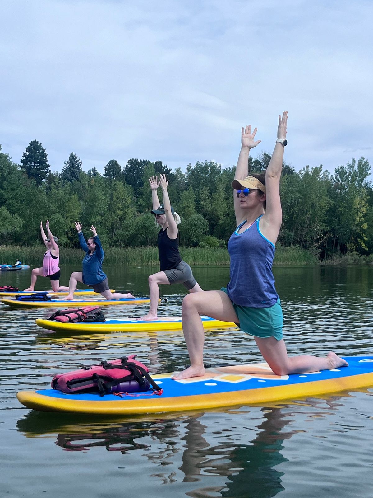 Final Friday Paddleboard Yoga Class of the Season