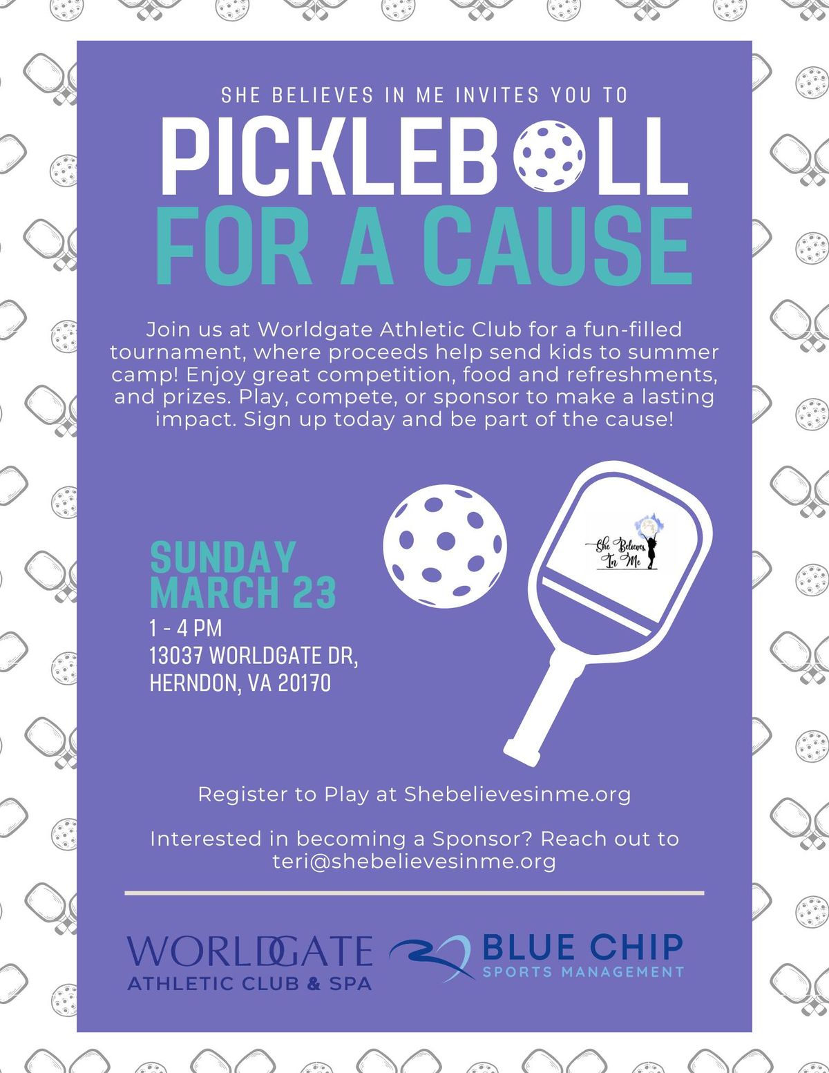 Pickleball for a Cause 