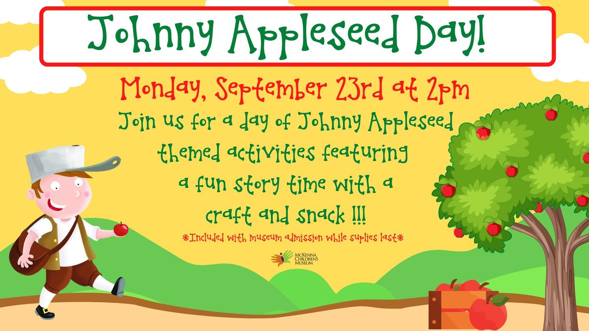 Johnny Appleseed Day\ud83c\udf4e