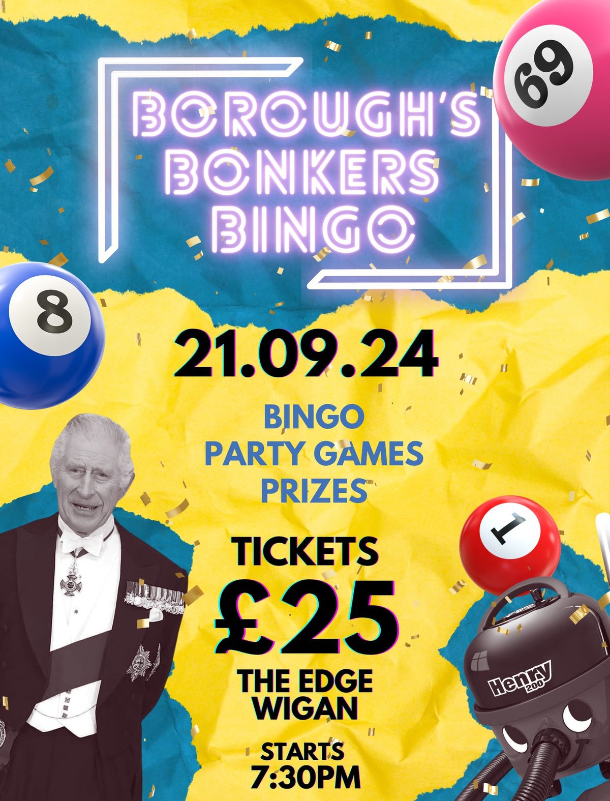 Borough's Bonkers Bingo