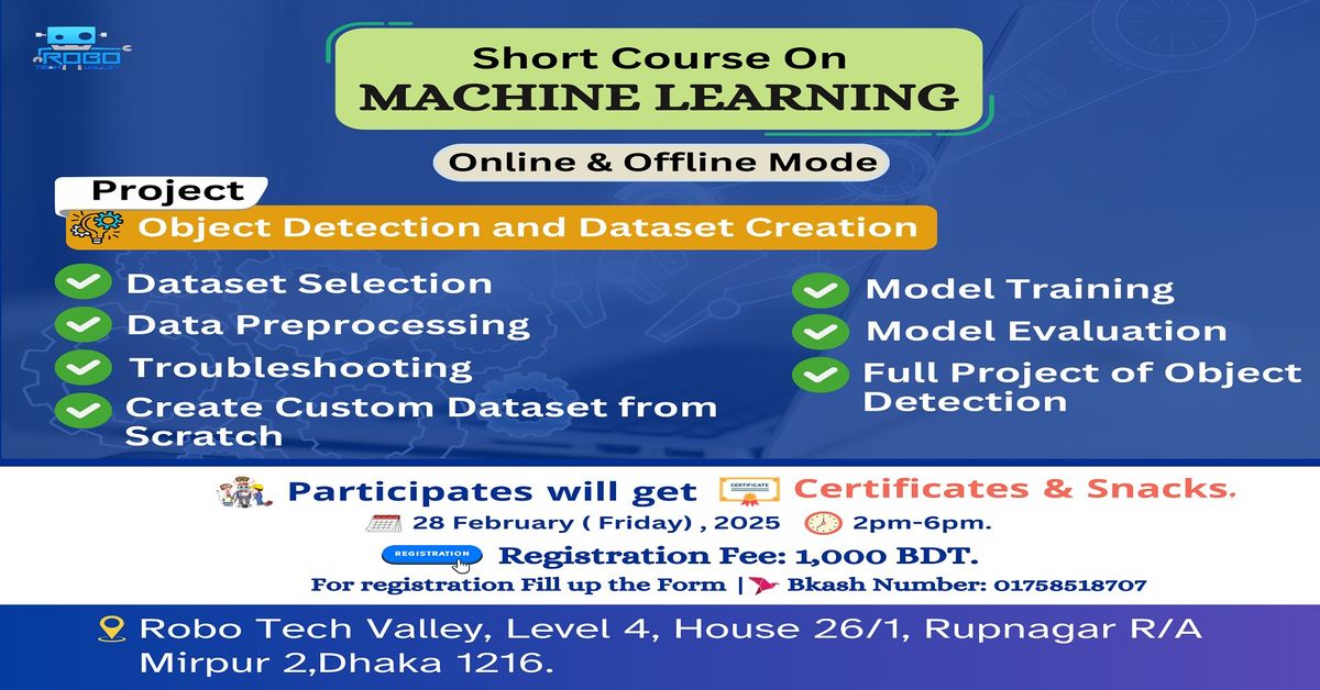 Short Course On MACHINE LEARNING