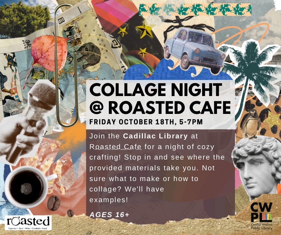 Collage Night @ Roasted Cafe