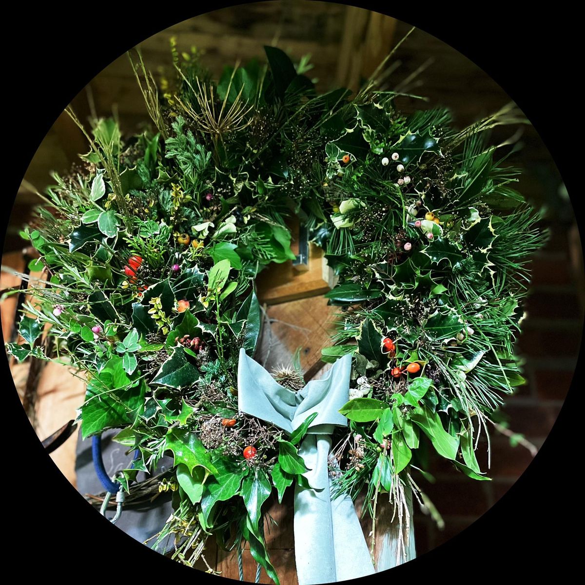 Christmas Wreath Making Workshop Daytime