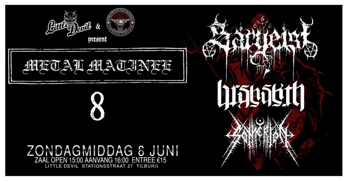 Metal Matinee presents: Sargeist - Barshasketh - Sotherion