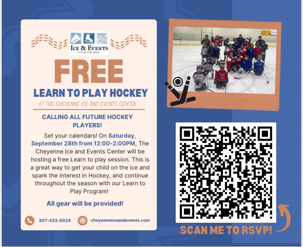 FREE Learn to Play Hockey Session