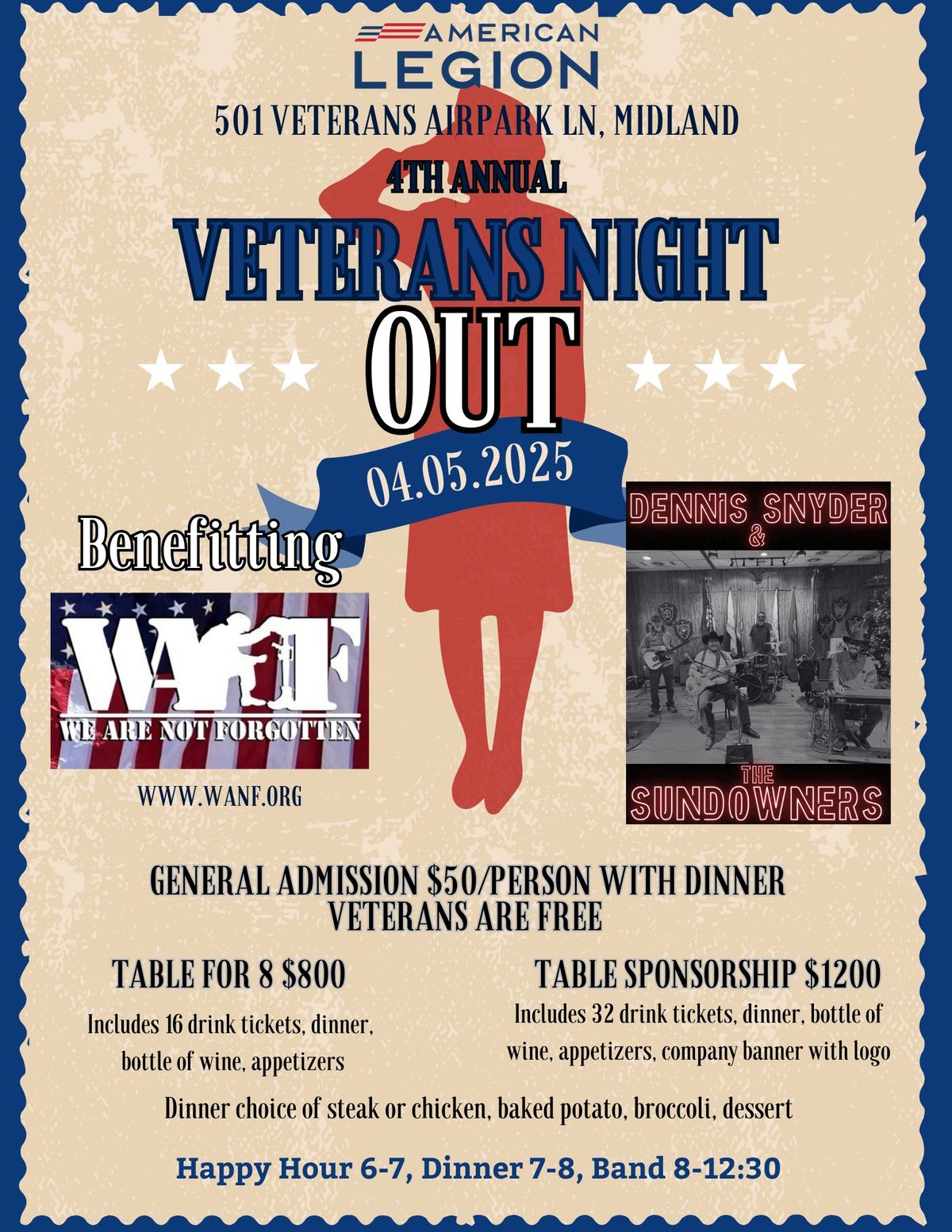 4th Annual Veterans Night Out