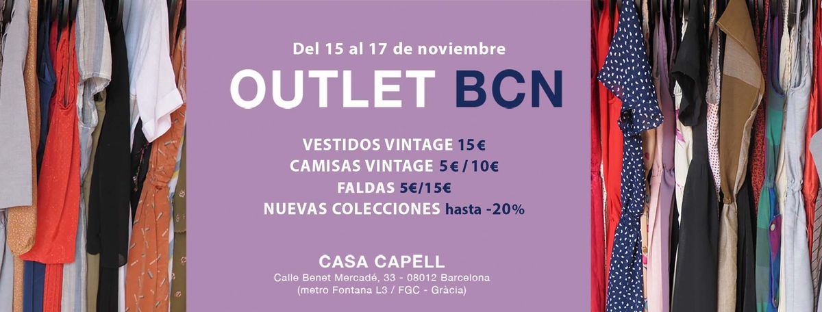 GRAN OUTLET SusiSweetdress en Barcelona (15 al 17 noviembre 2024)