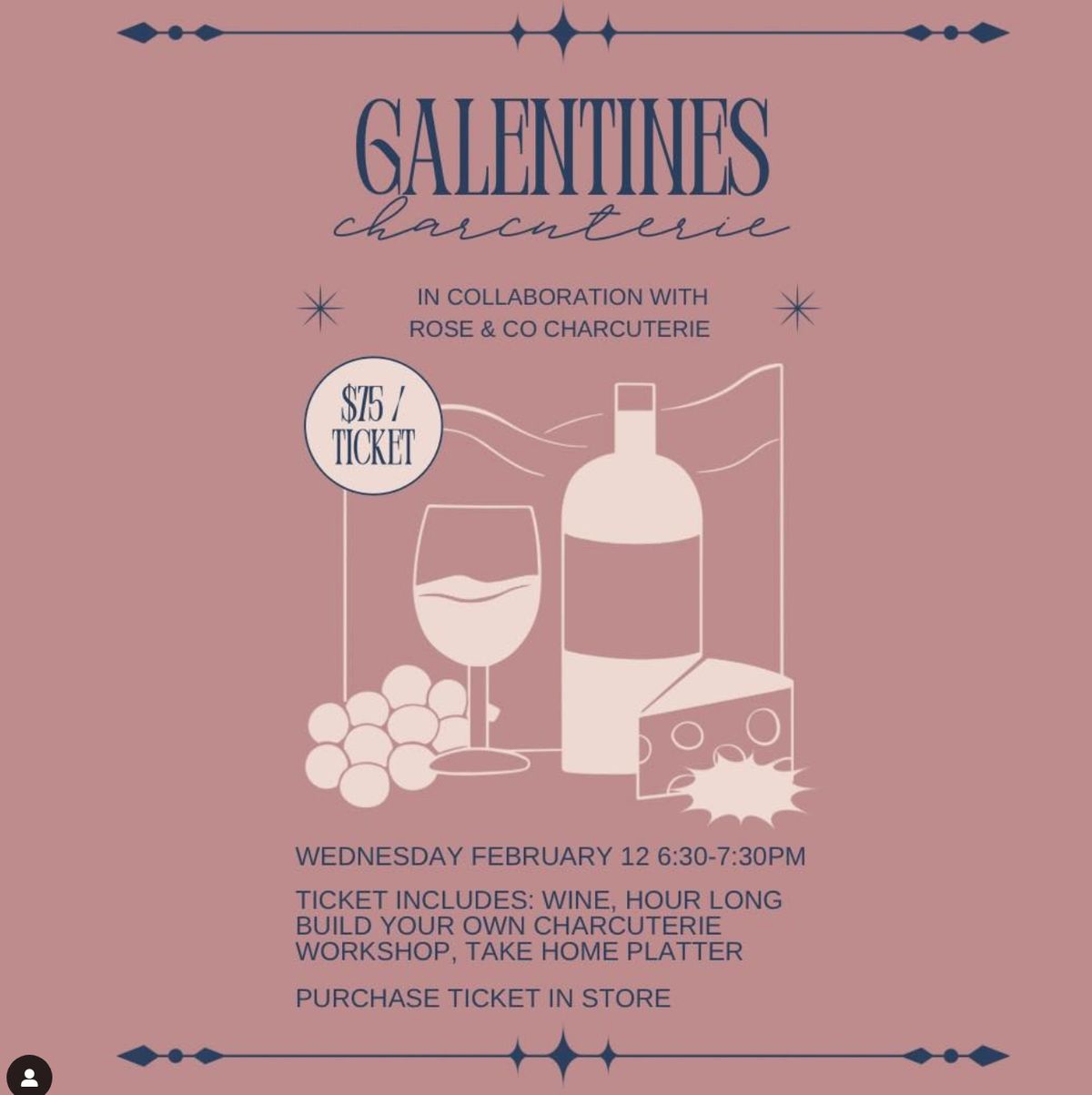 Galentine's Charcuterie by Rose & Co.