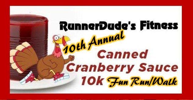 10th Annual Canned Cranberry Sauce 10K Fun Run\/Walk