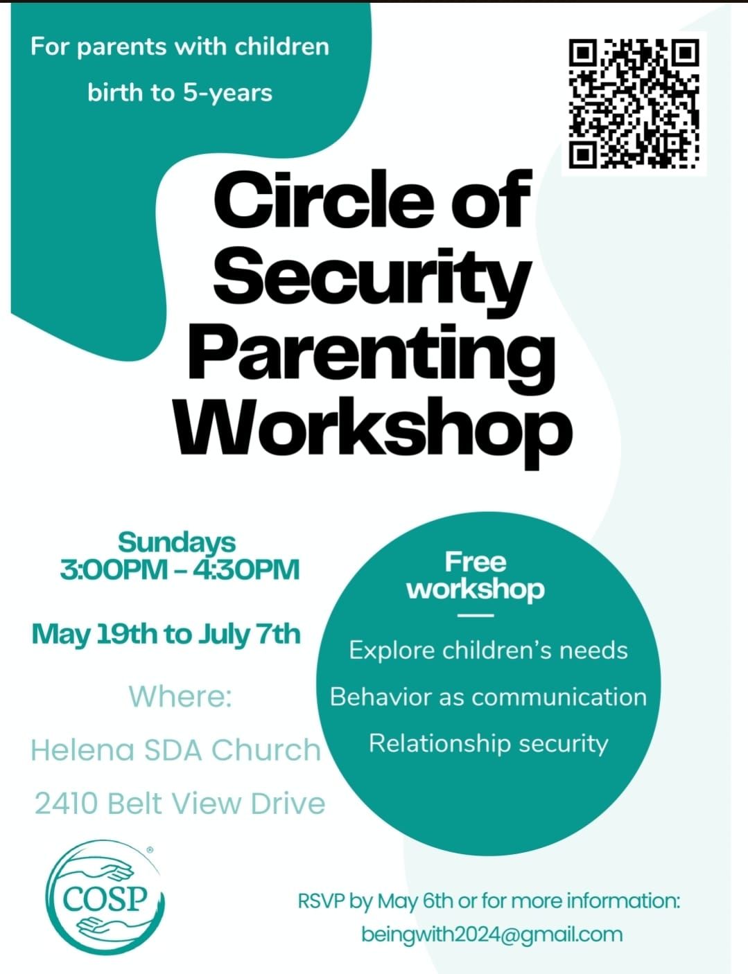 Circle of Security Parenting Workshop