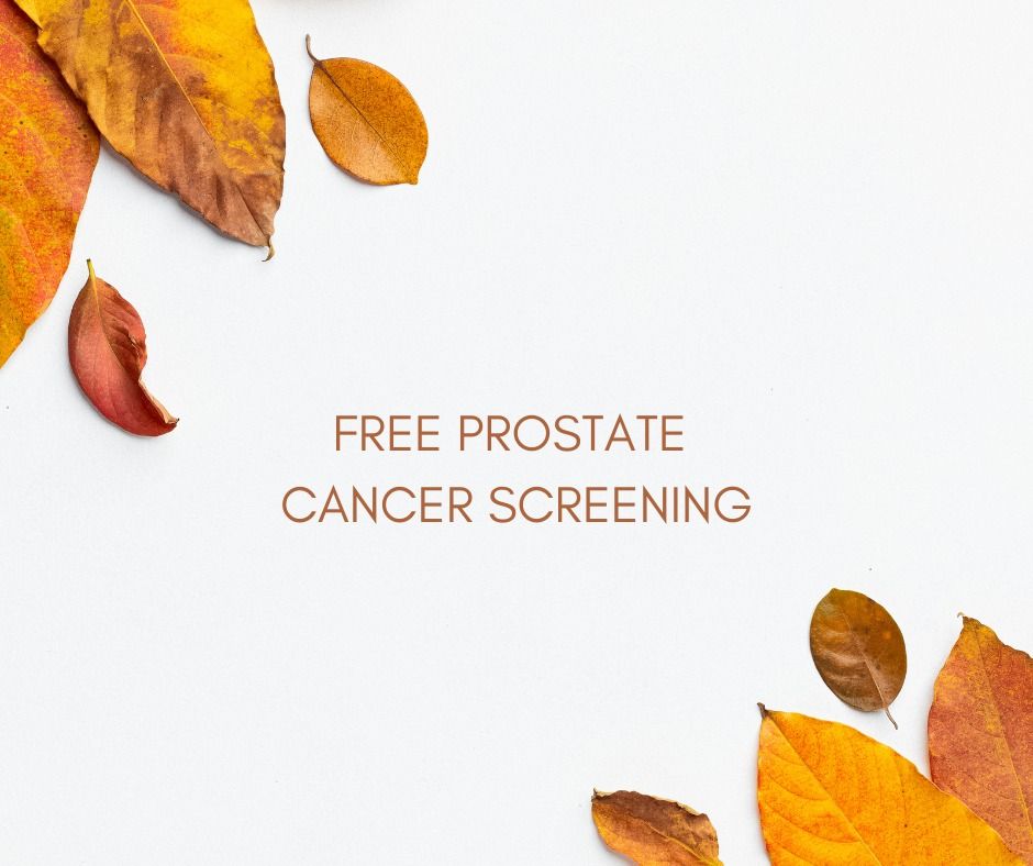 Free Prostate Cancer Screening 