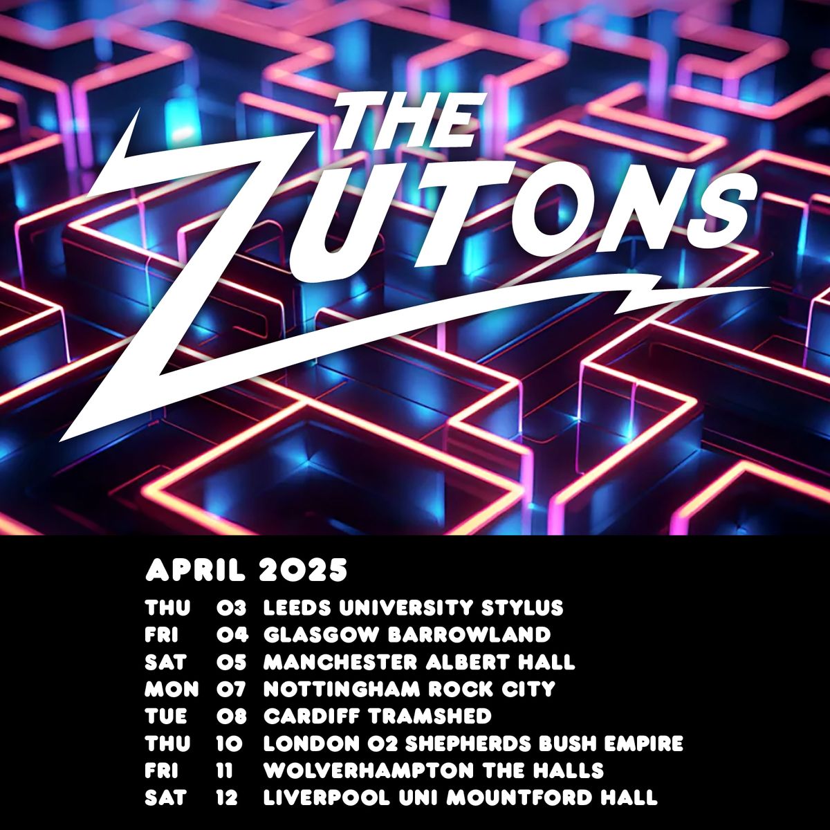 THE ZUTONS live at Rock City, Nottingham