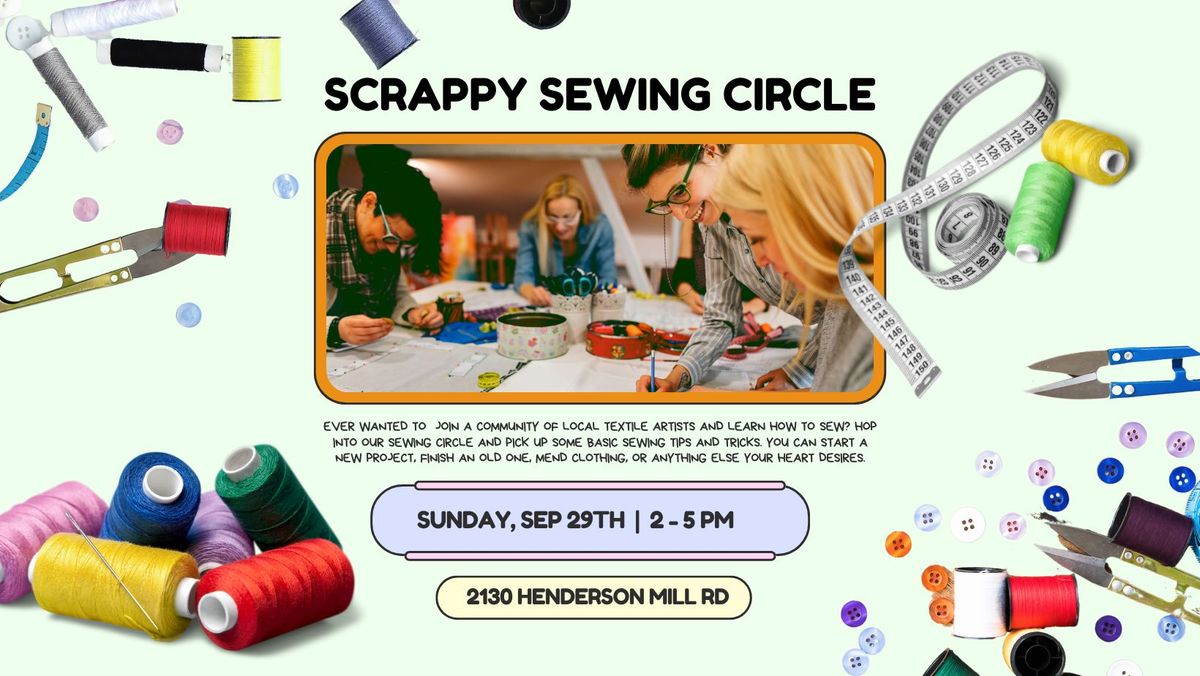 Scrappy Sewing Circle @ ScrapTucker