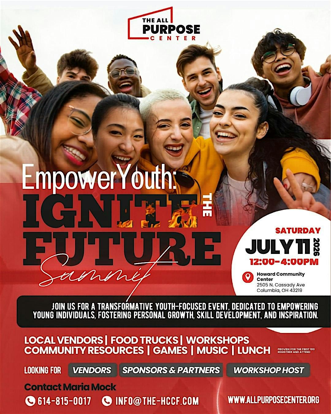 3rd Annual Empower Youth: Ignite the Future Summit (FREE Youth Event)