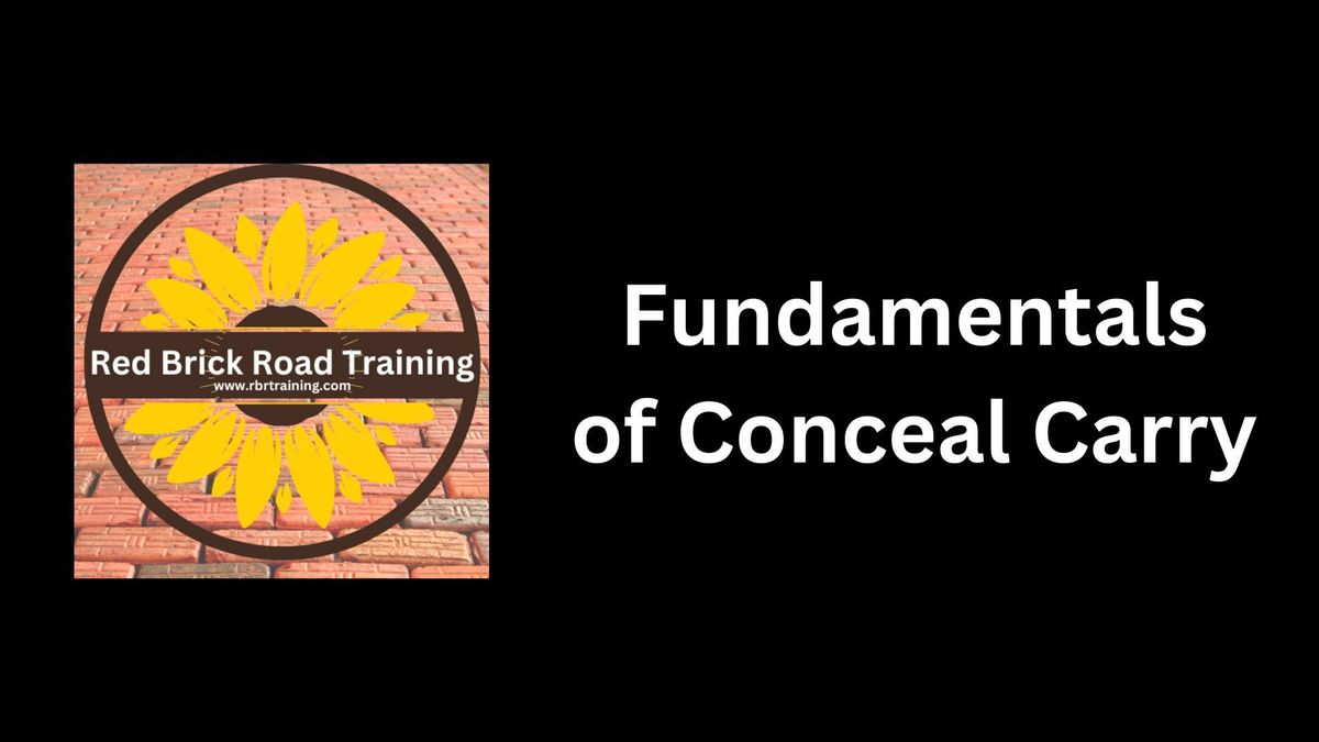 Fundamentals of Conceal Carry