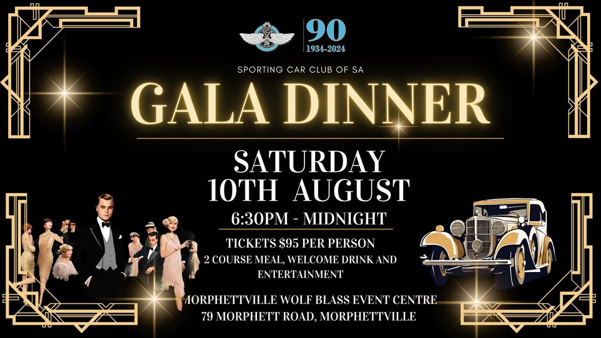 90th Anniversary Gala Dinner