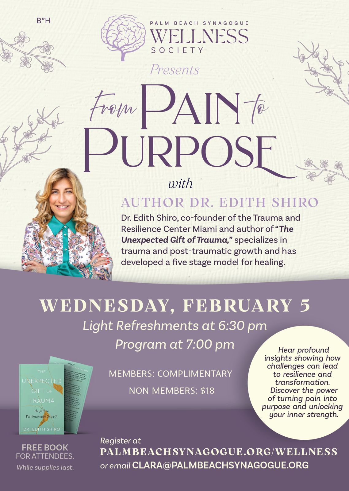 From Pain to Purpose with Dr. Edith Shiro