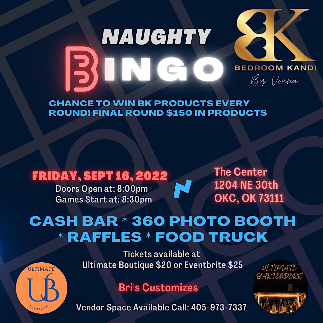 Naughty Bingo at Stand Up Comedy Club - Bellflower