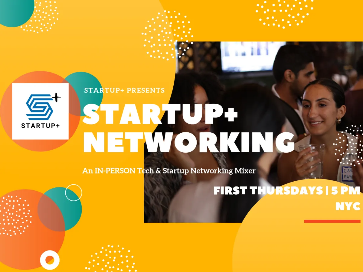 [Register on Luma] Tech and Startup Mixer - Tech, Drinks and Startups!