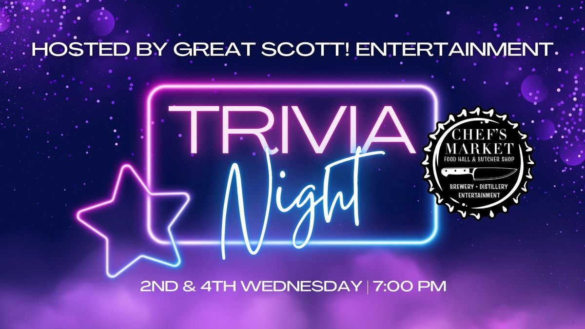 Trivia Night at Chef's Market