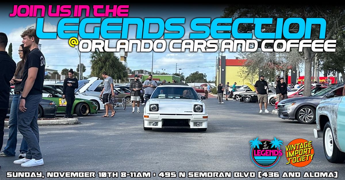 Legends Section November Orlando Cars & Coffee