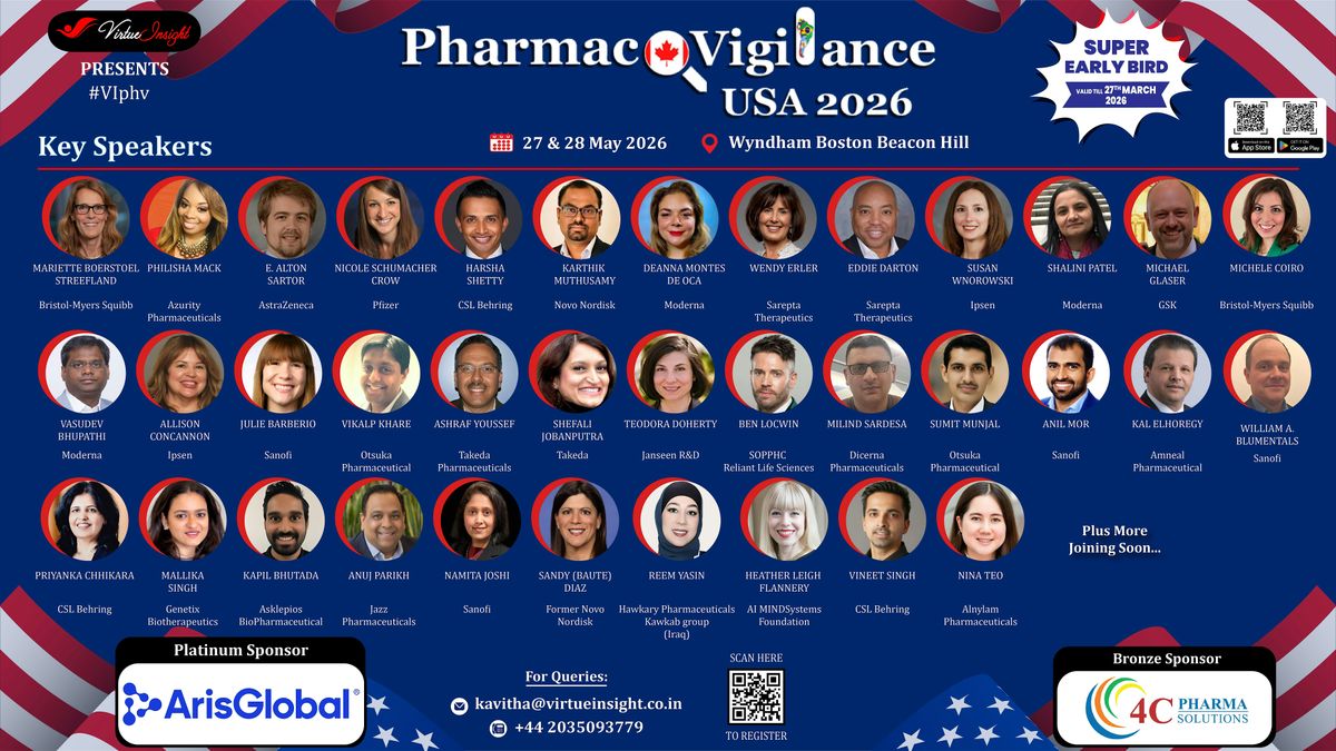 41st Pharmacovigilance USA 2026