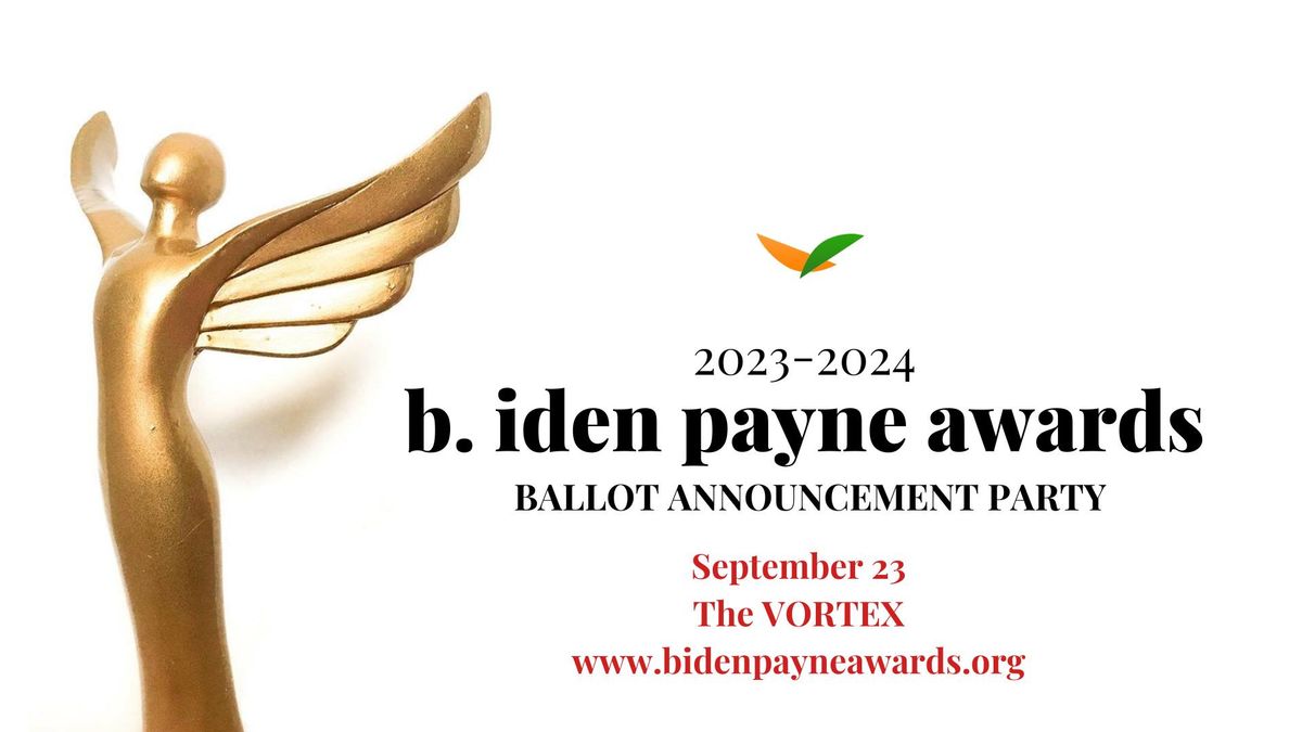 50th Annual B. Iden Payne Awards Ballot Announcement