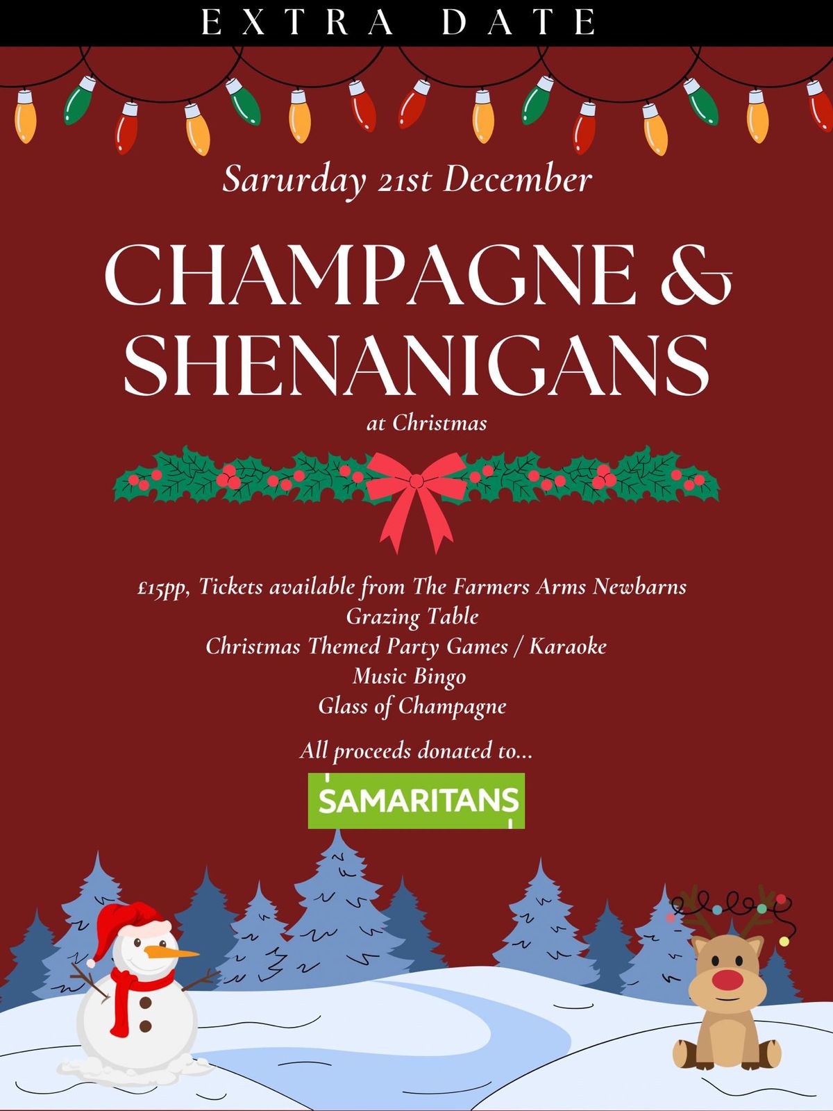 MAYORS CHARITY EVENT 'CHAMPAGNE & SHENANIGANS'