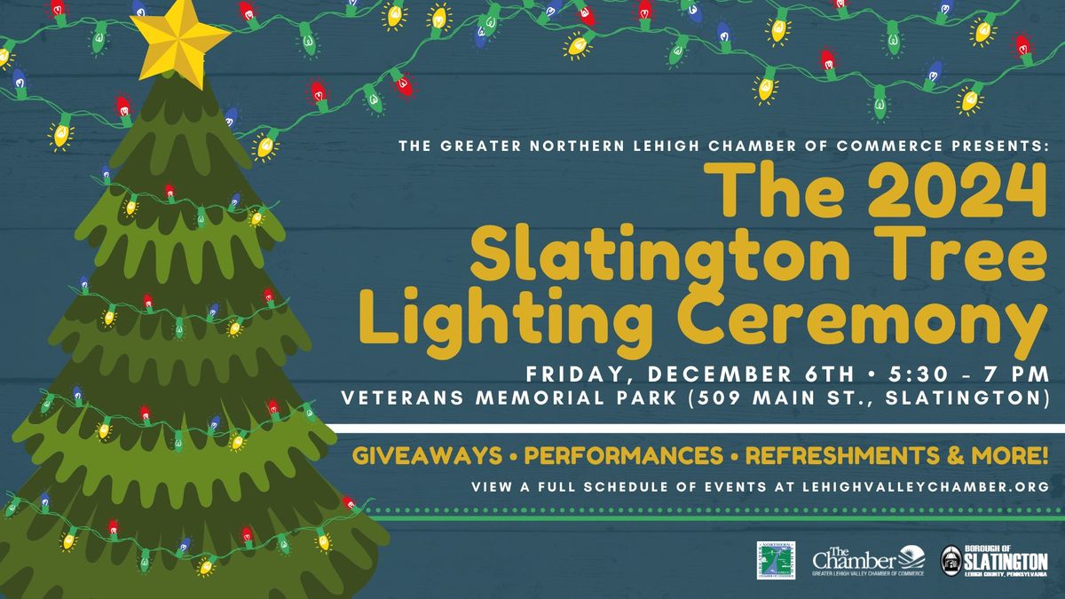 Slatington's 2024 Tree Lighting Ceremony