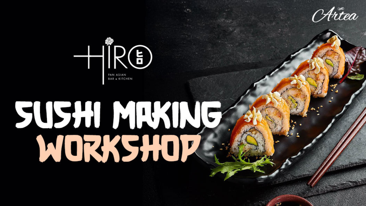 Sushi Making Workshop by Artea
