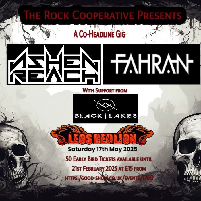 Ashen Reach, Fahran, and Black Lakes Live at Leo's Red Lion