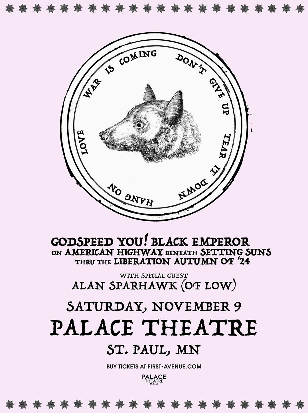 Godspeed You Black Emperor at The Palace Theatre Calgary