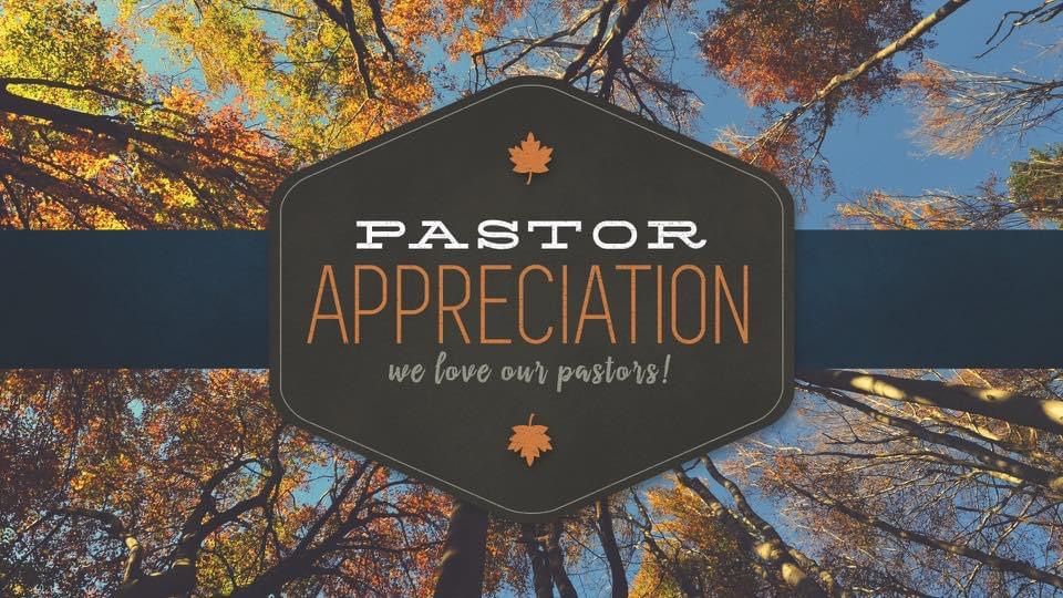 Pastor Appreciation Month