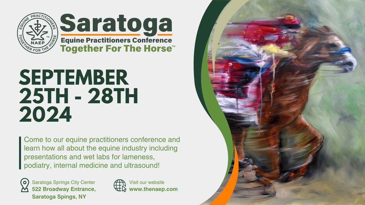 Saratoga Equine Practitioners Conference
