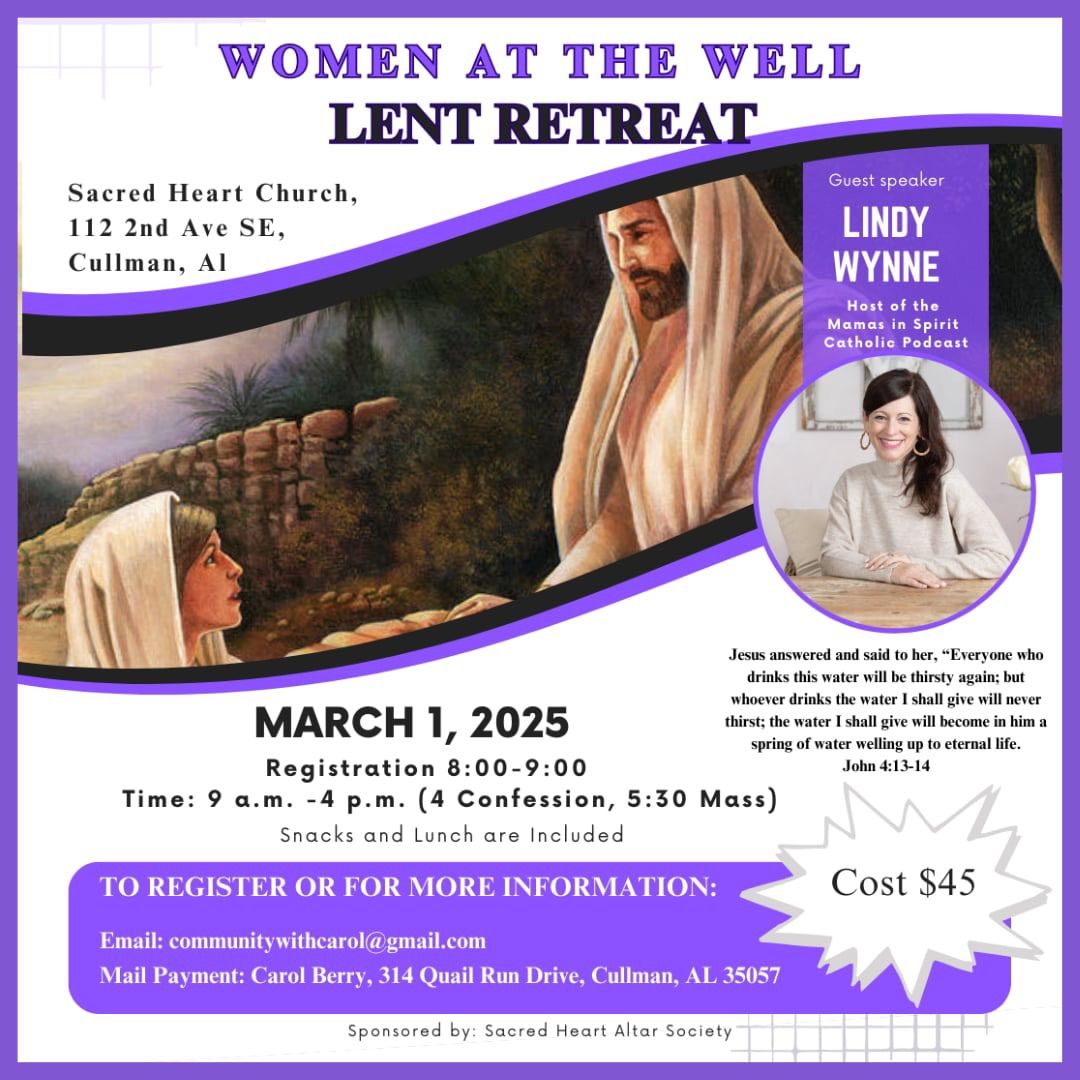 Women at the Well Lenten Retreat