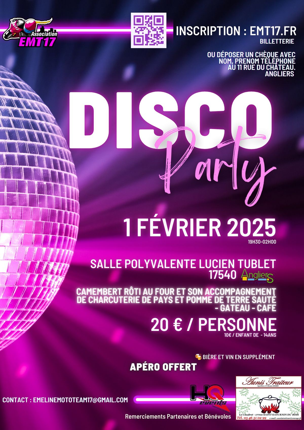 Soir\u00e9e disco #emt17 