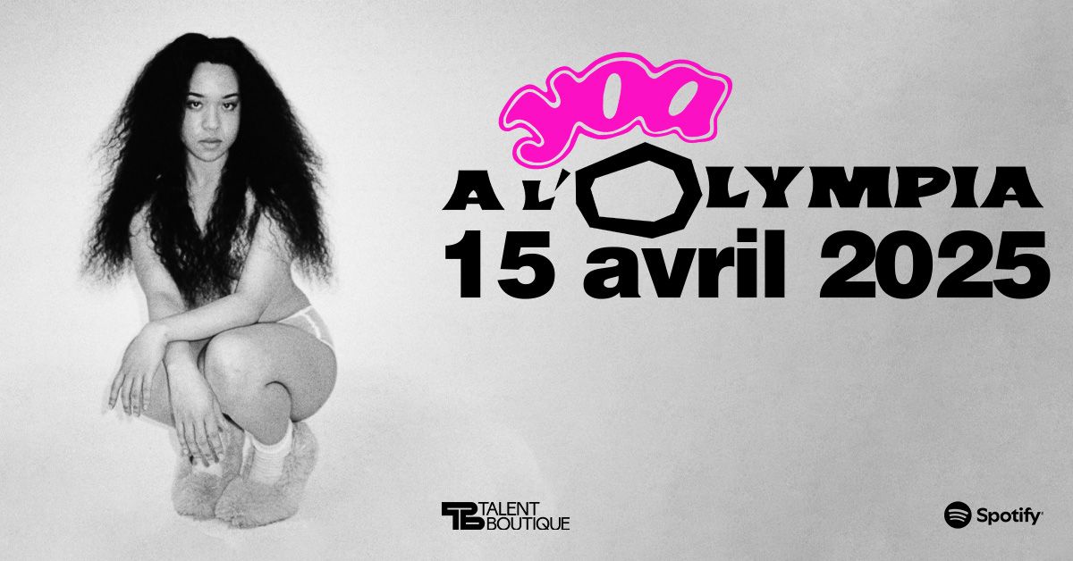 YOA - Le 15 avril 2025 \u00e0 l'Olympia