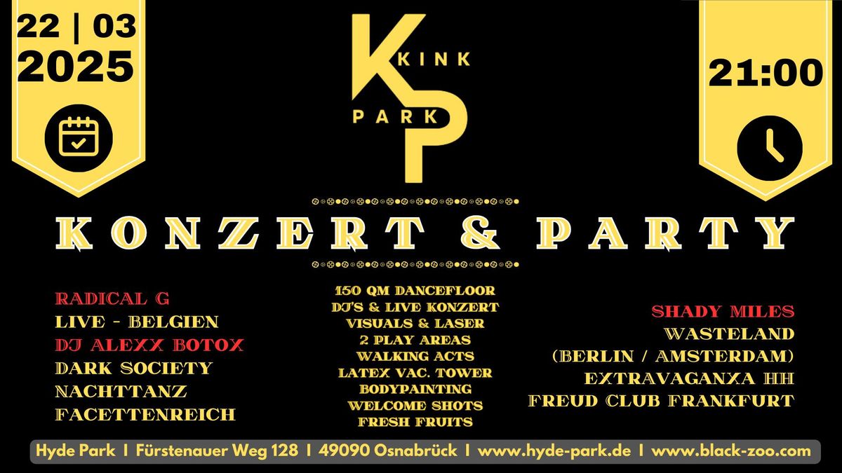 KinkPark I Konzert & Party \ud83e\udd87\u26d3\ufe0f