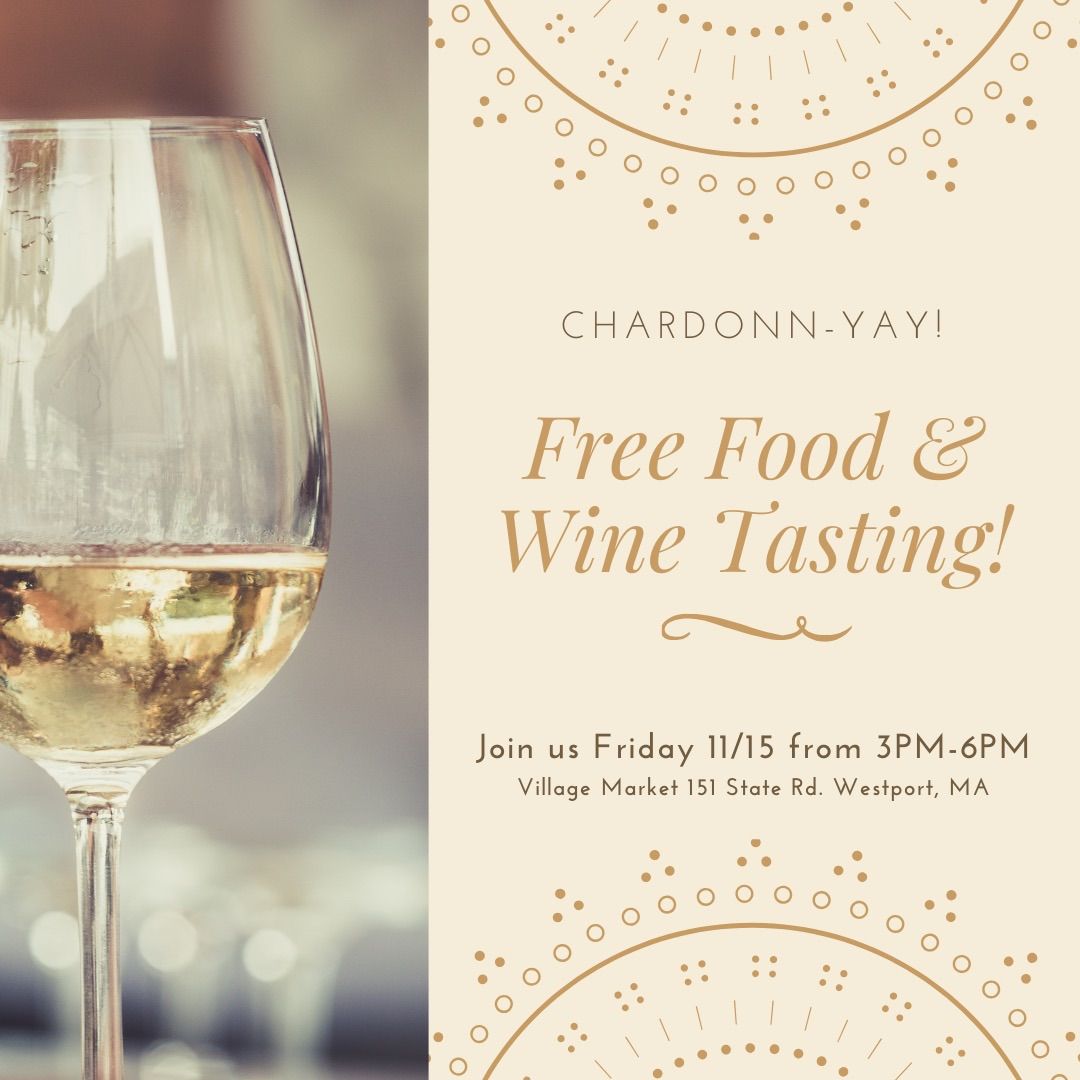 FREE Food & Wine Tasting