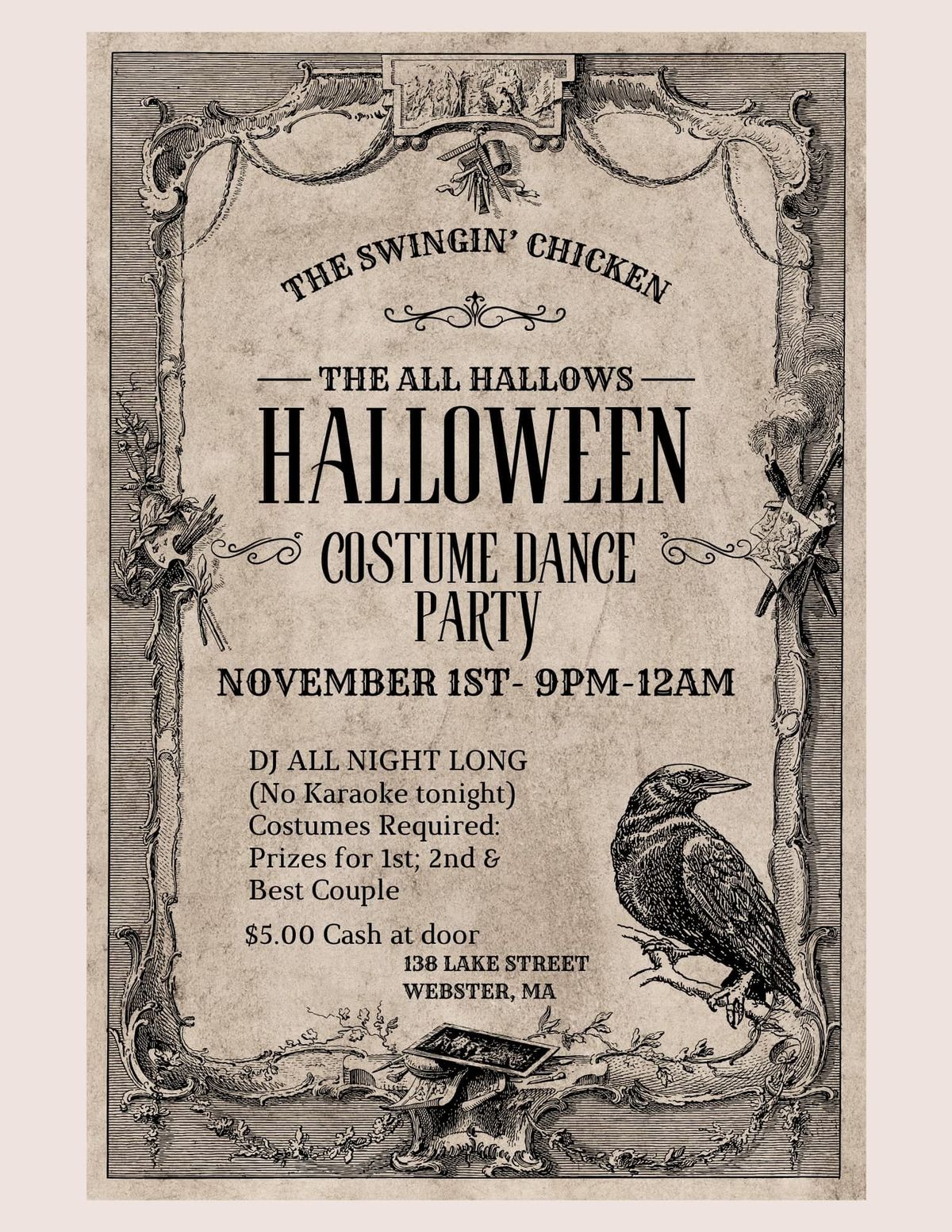 All Hallows - Halloween - Costume Dance Party!