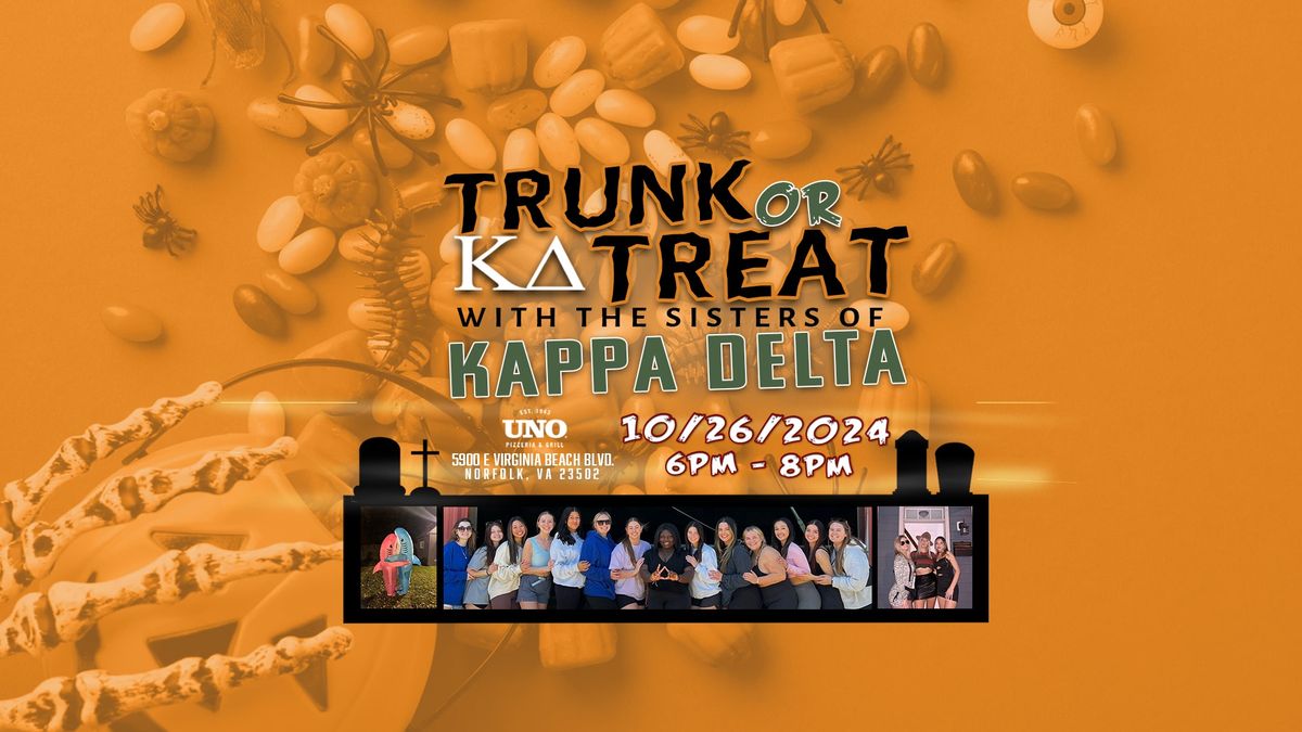 Trunk or Treat! with the Sisters of KAPPA DELTA