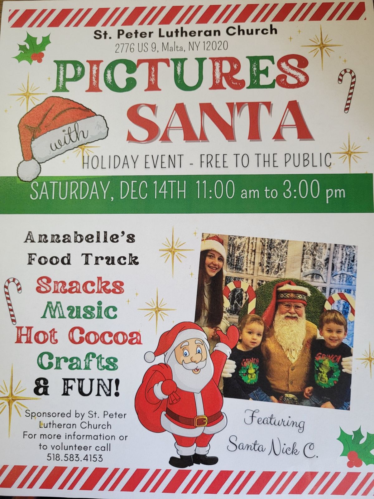 Pictures With Santa!