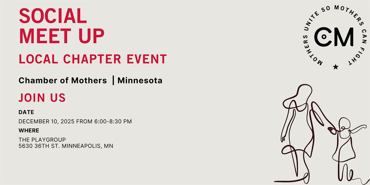 MINNESOTA - Chamber of Mothers Local Special Event - Social Play Date