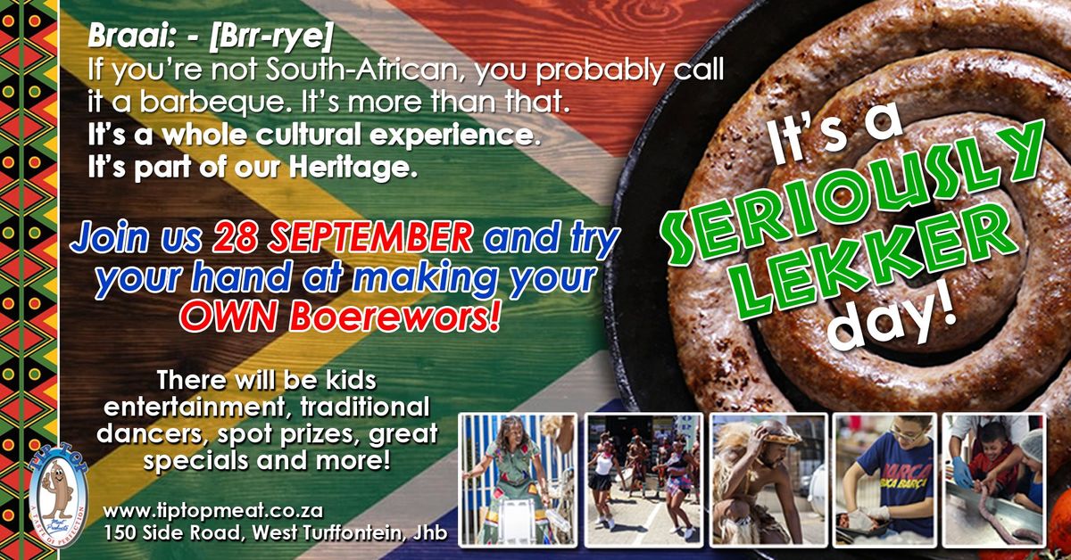 Make your OWN Boerewors!