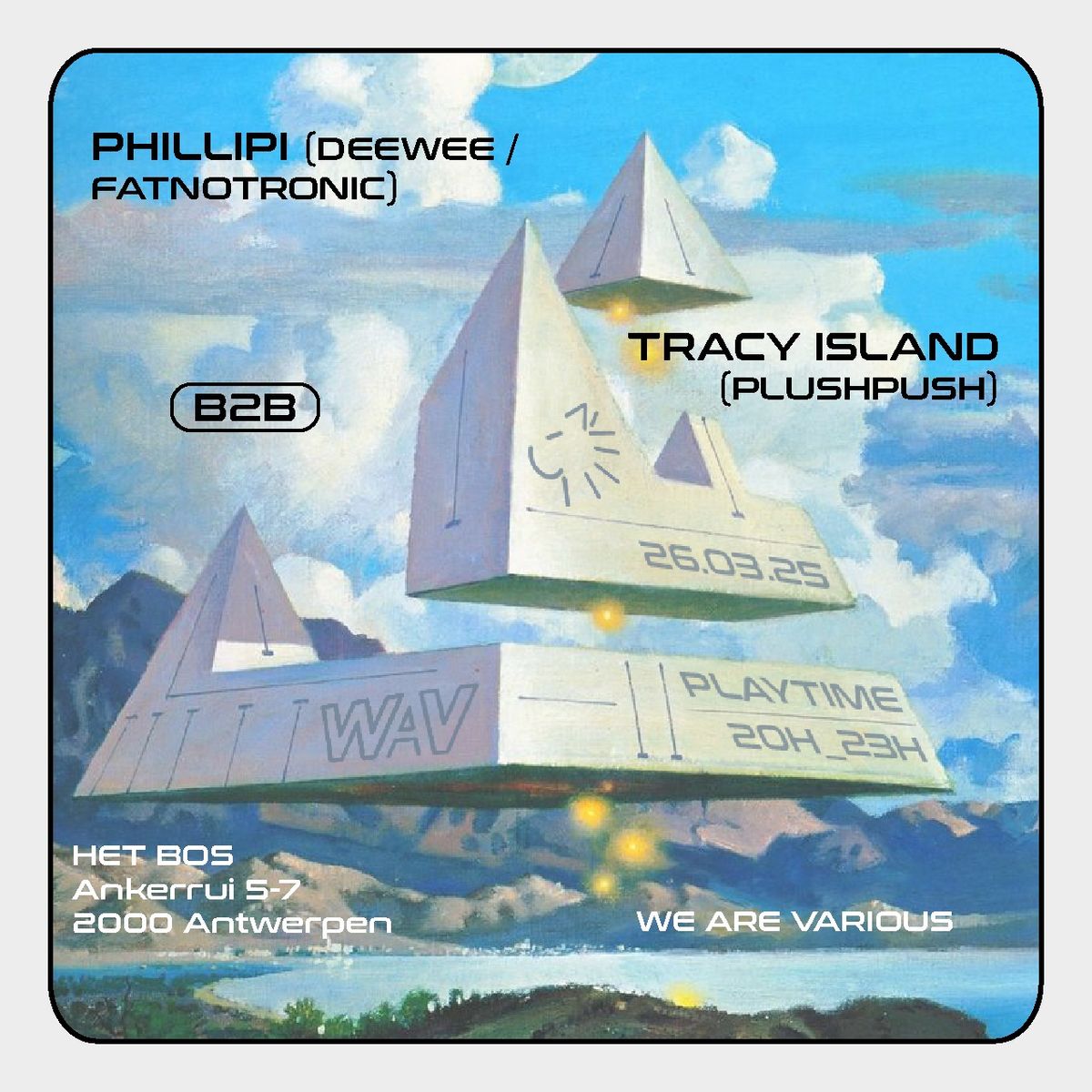 PlushPush presents Phillipi b2b Tracy Island