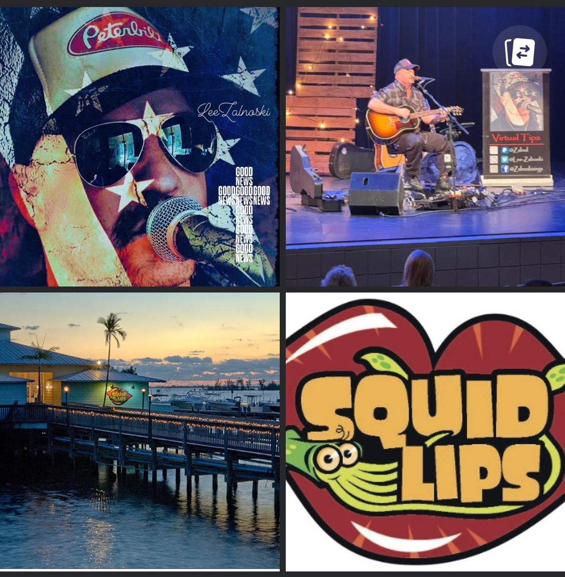 Lee Zalnoski @ \u201cThe ALL NEW\u201d Sebastian SquidLips River-Deck Dec 21st 1-4pm