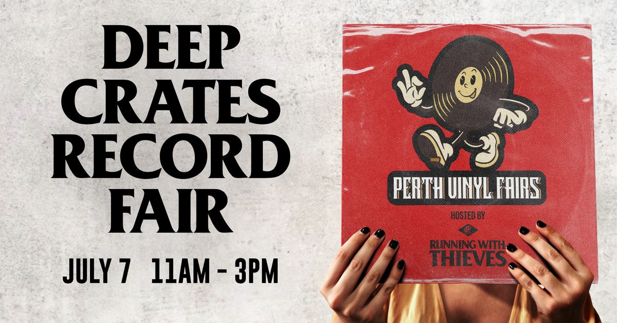 Deep Crates Record Fair at Running With Thieves