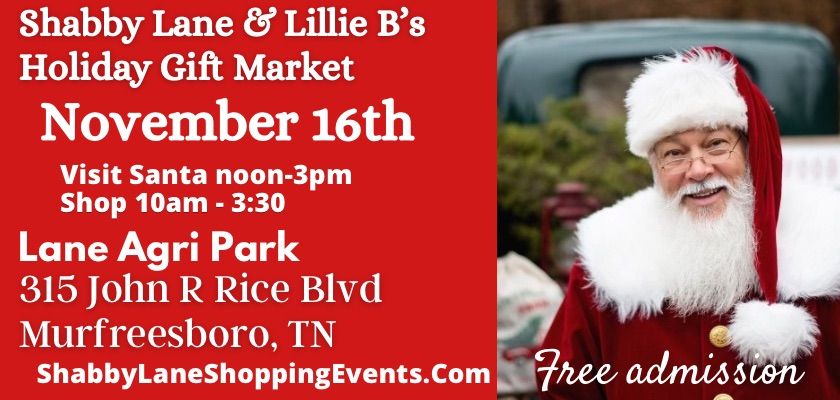 Shabby Lane & Lillie B\u2019s Holiday Gift Market